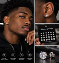 Boucles d’Oreilles Élégantes – Bijou Brillant et Raffiné