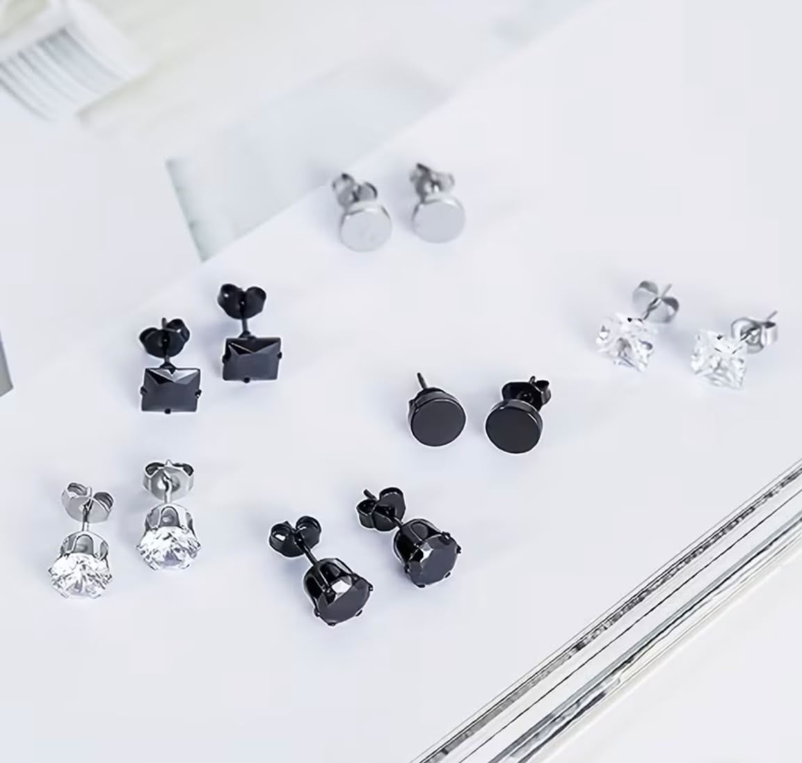 Boucles d’Oreilles Homme & Femme – Design Chic et Moderne